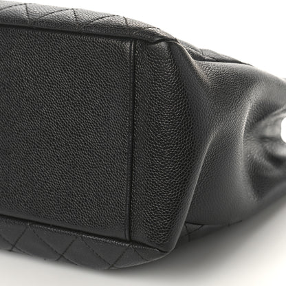 Chanel Caviar Quilted Grand Shopping Tote GST Black 9 of 9