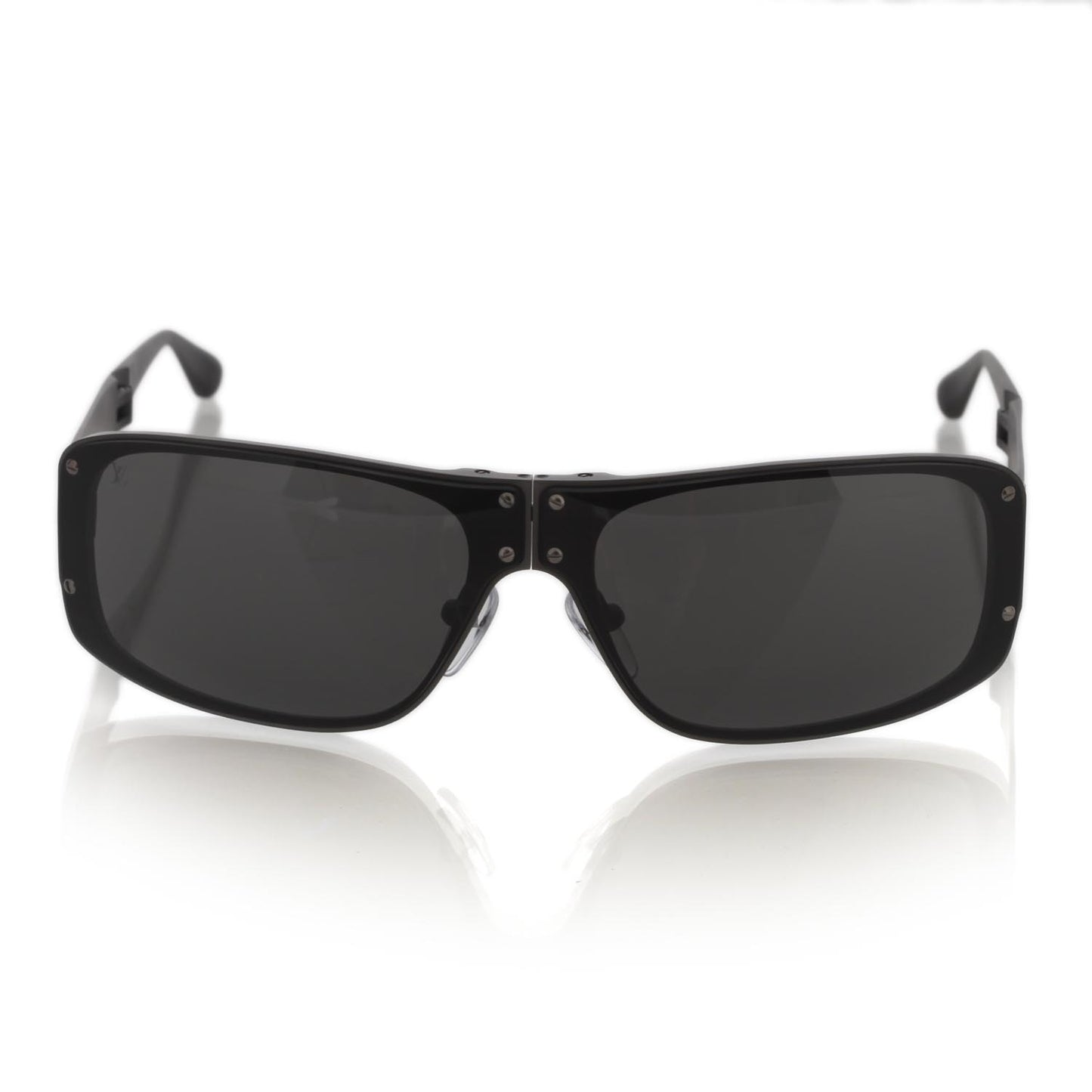 Mens Folding Evasion Sunglasses w Damier Graphite Case