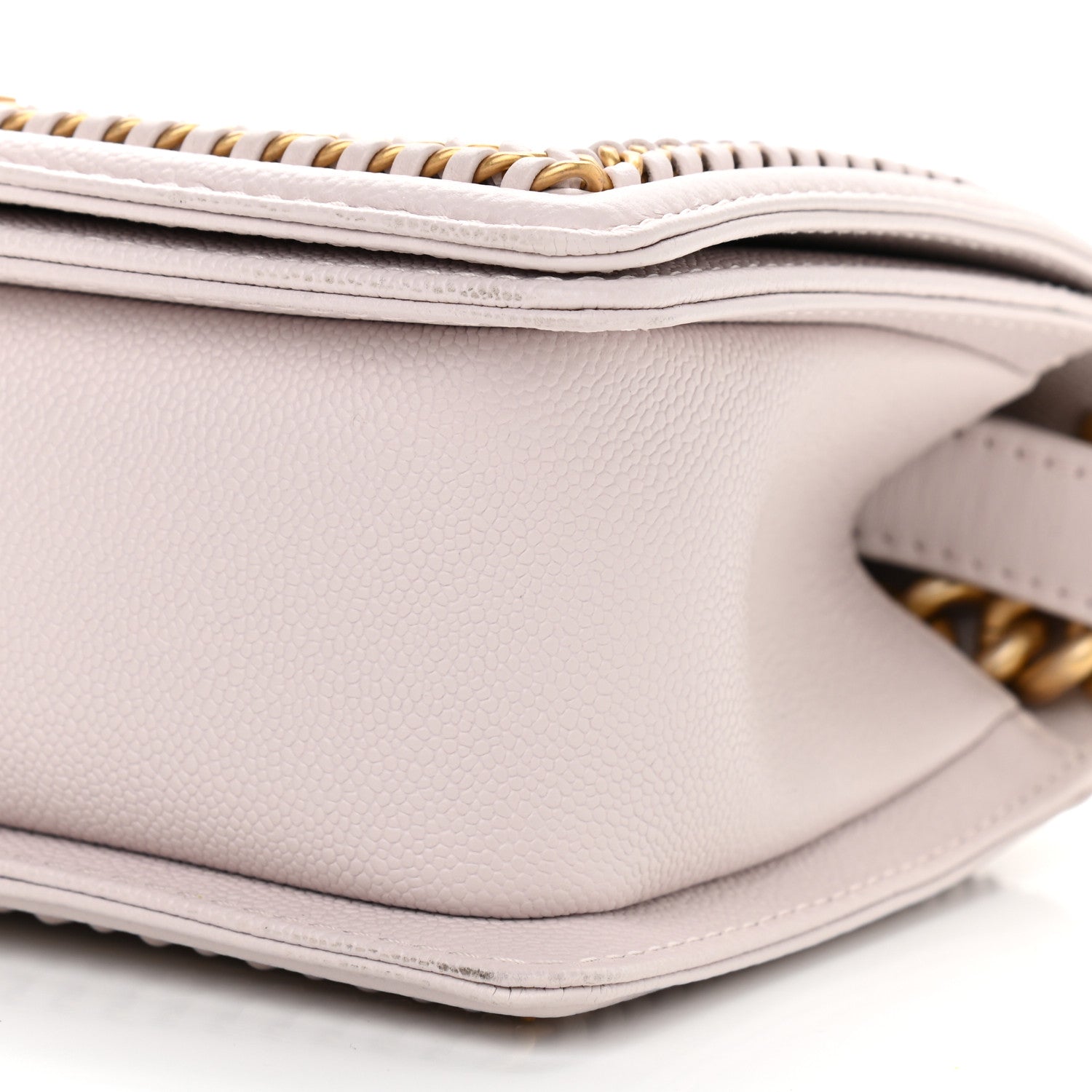 Chanel Caviar Quilted Chain Around Medium Boy Flap Light Purple 10 of 10