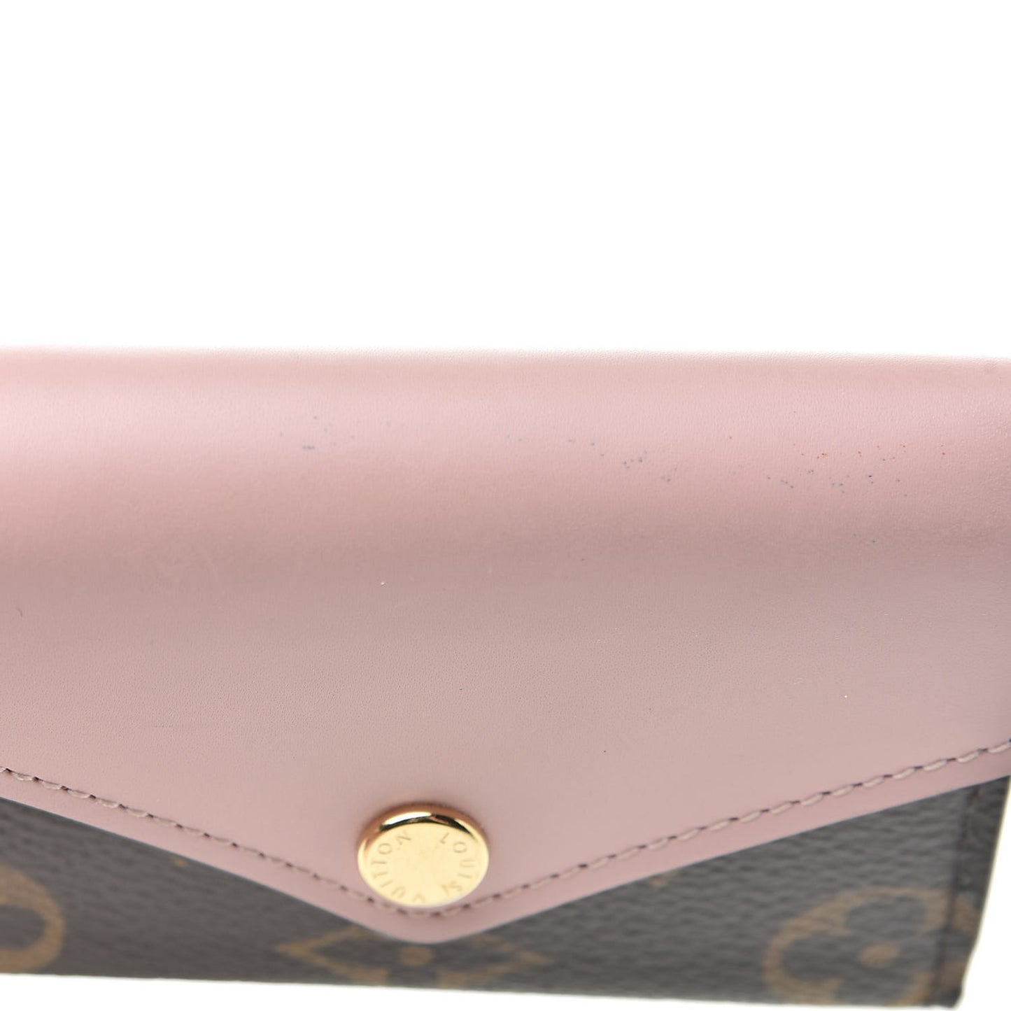 Monogram Zoe Wallet Rose Ballerine