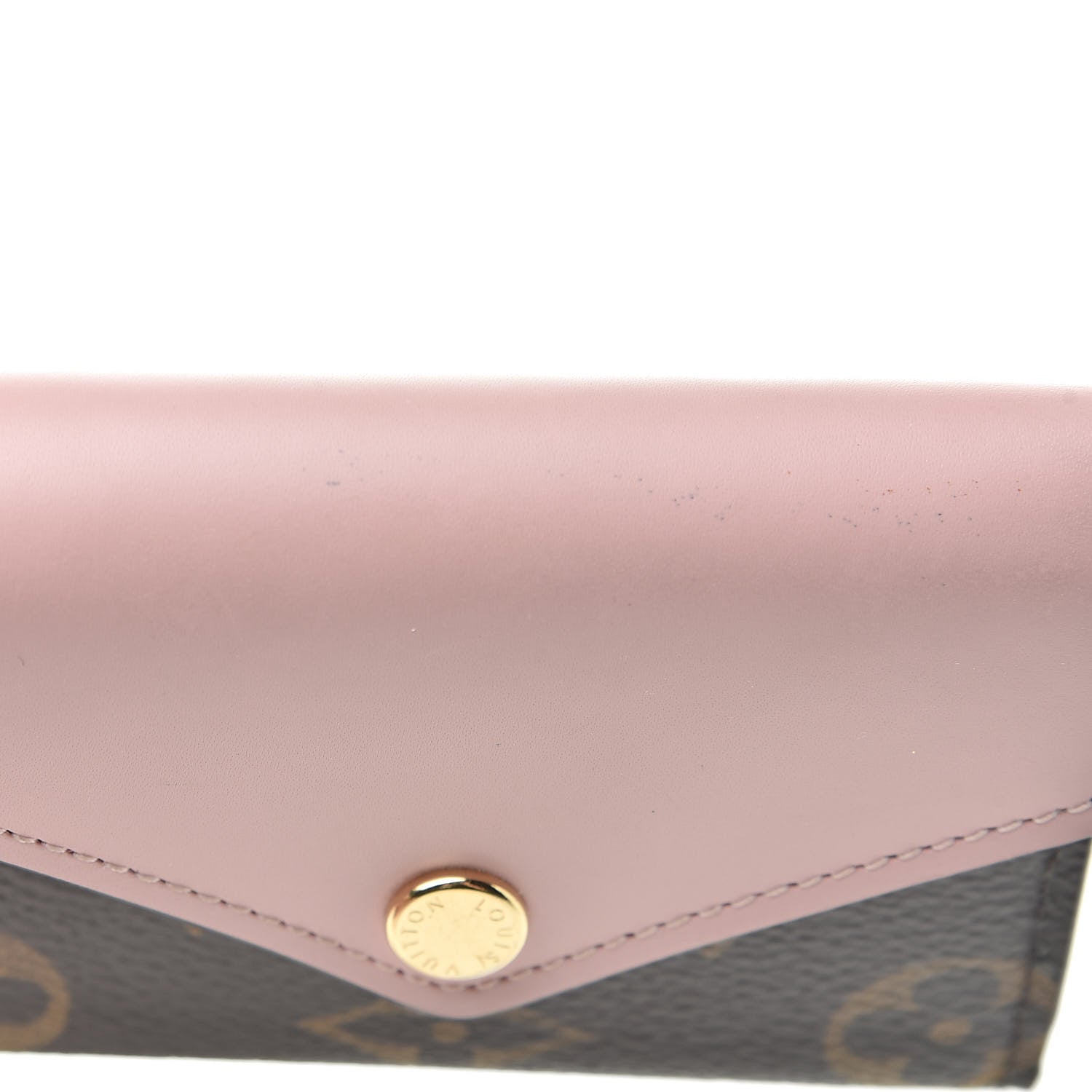 Louis Vuitton Monogram Zoe Wallet Rose Ballerine 9 of 10