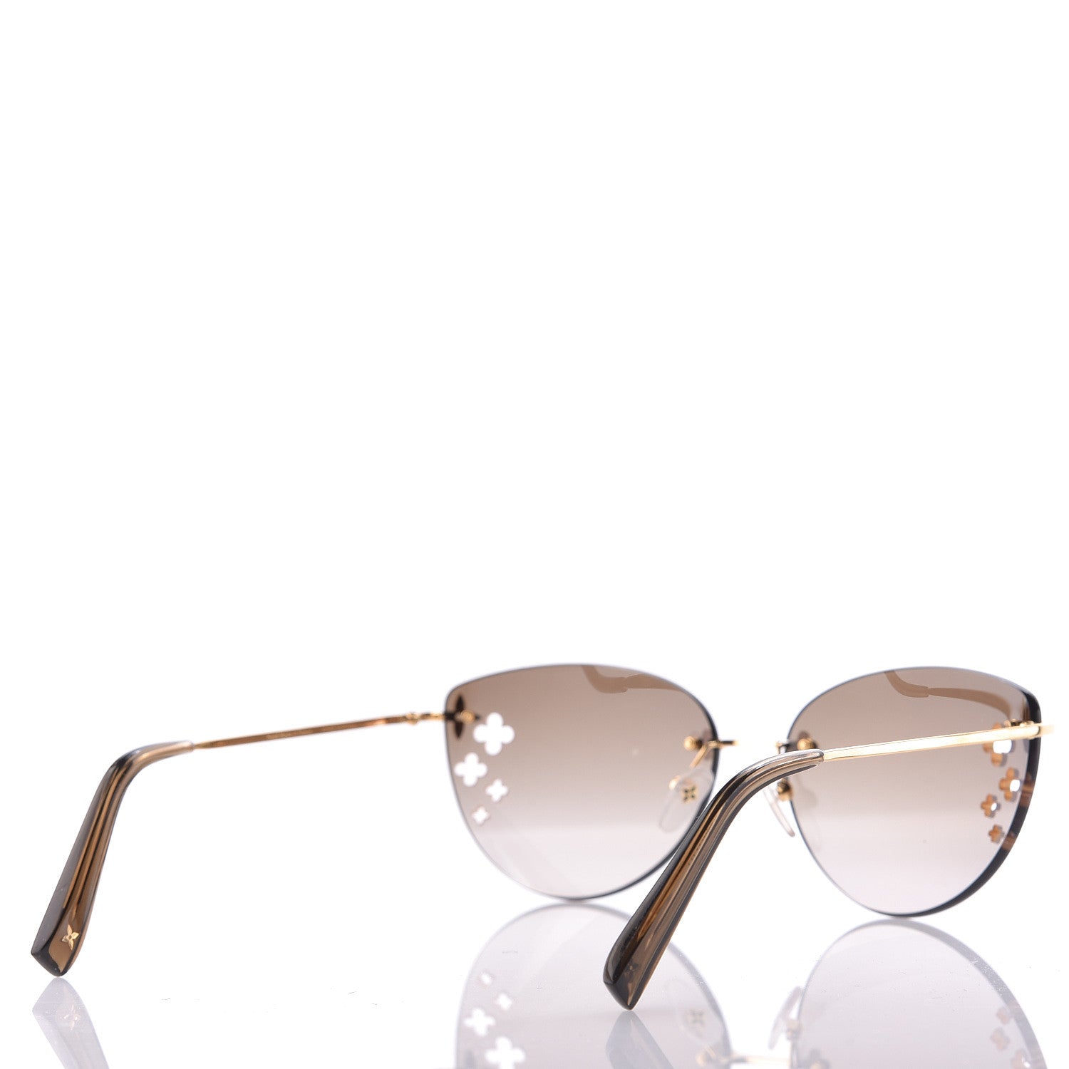 Louis Vuitton Desmayo Rimless Sunglasses Z0051U 4 of 7