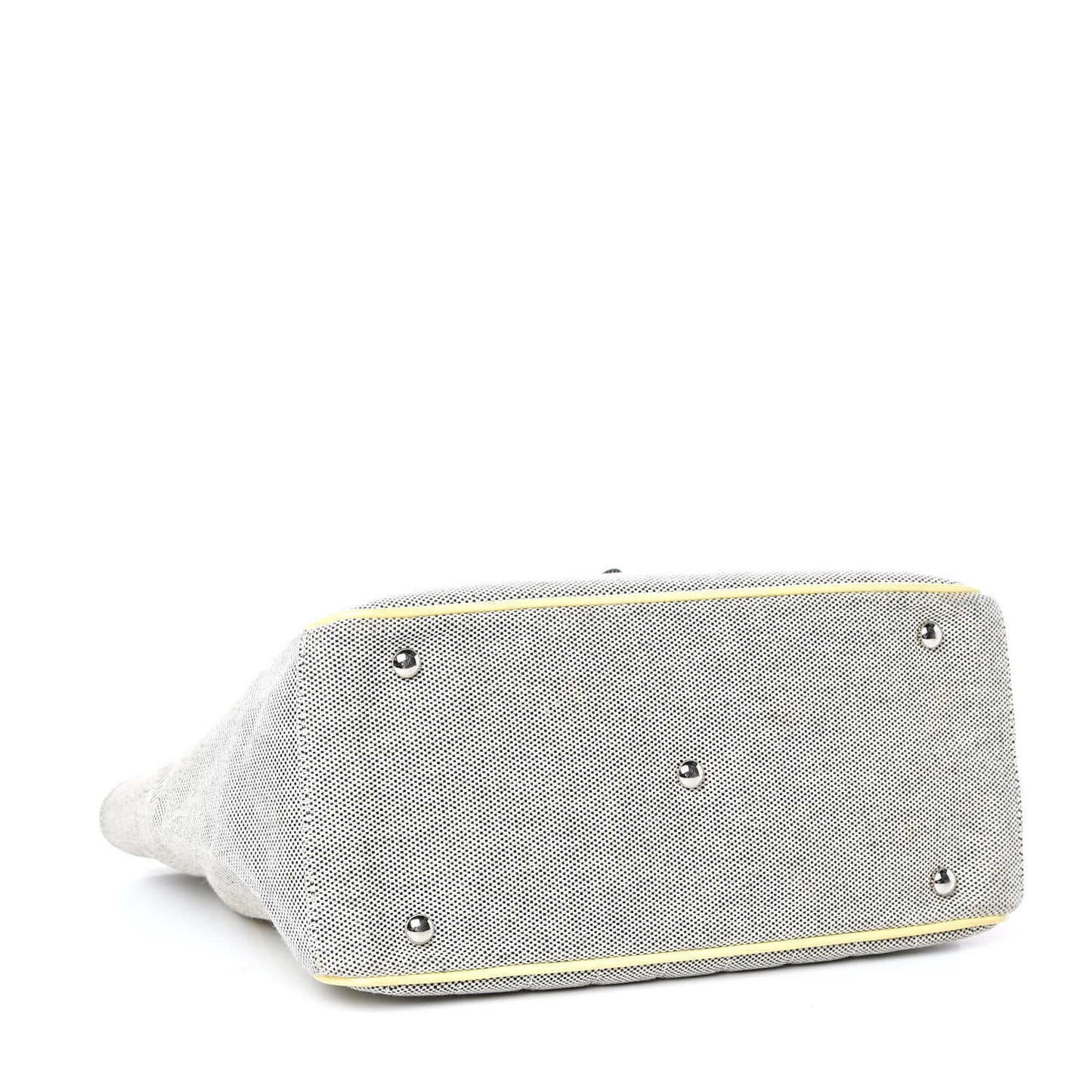 Canvas Camellia N°5 Tote Beige Black