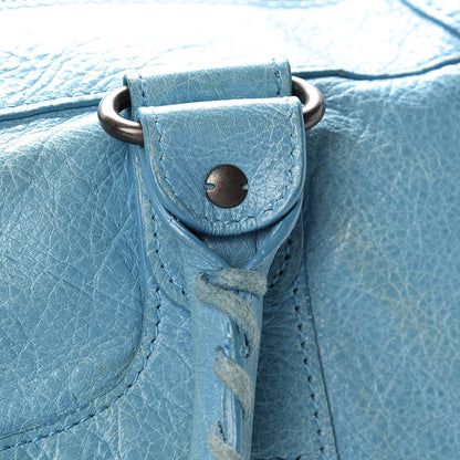 Balenciaga Agneau Classic Hardware Work Bleu Indigo 19 of 20