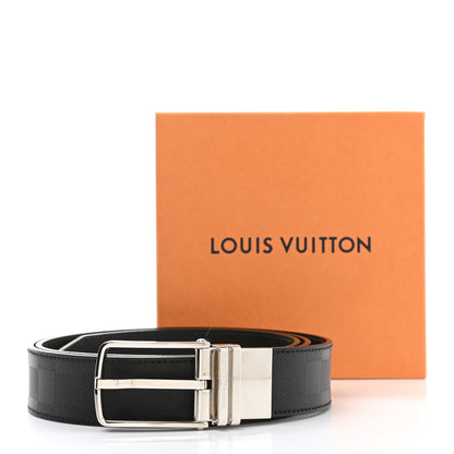 Louis Vuitton Damier Infini Calfskin 35mm Belt 110 44 Black 6 of 6