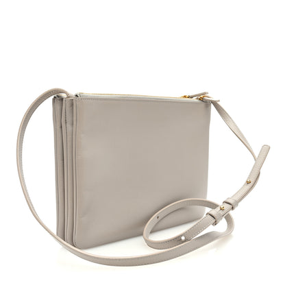 Celine Liege Calfskin Large Trio Crossbody Bag Powder 3 of 11