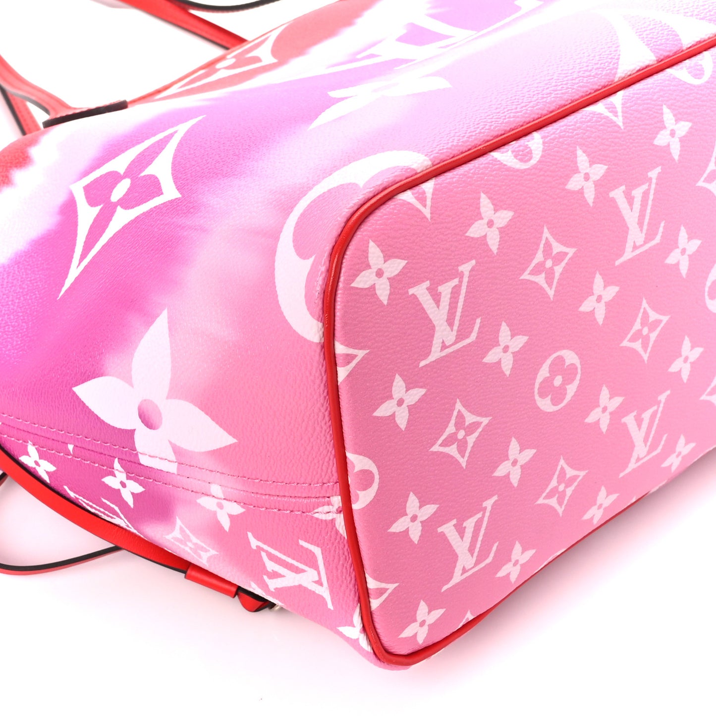 Monogram Escale Neverfull MM Rouge