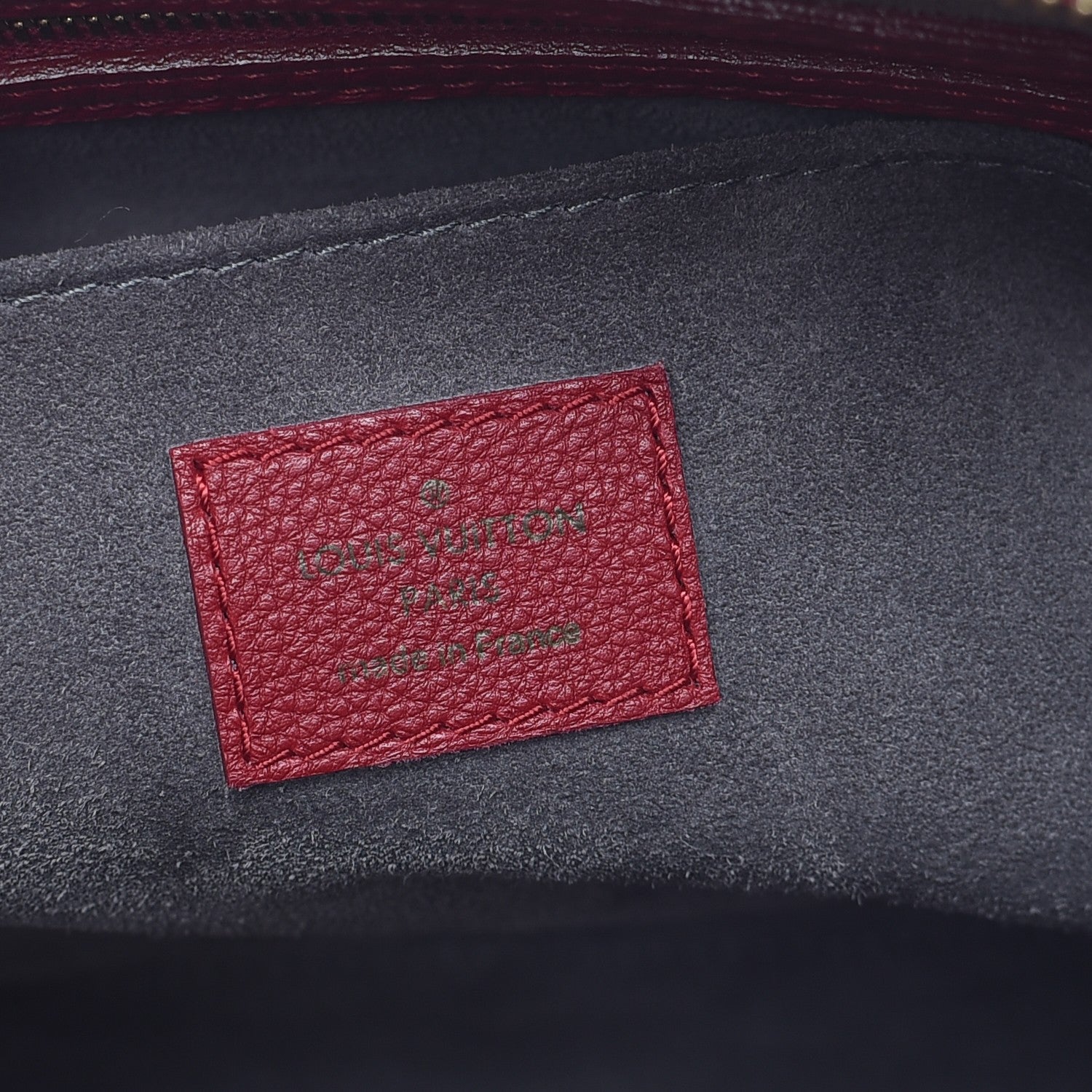Louis Vuitton Veau Cachemire SC Bag PM Cherry 6 of 7
