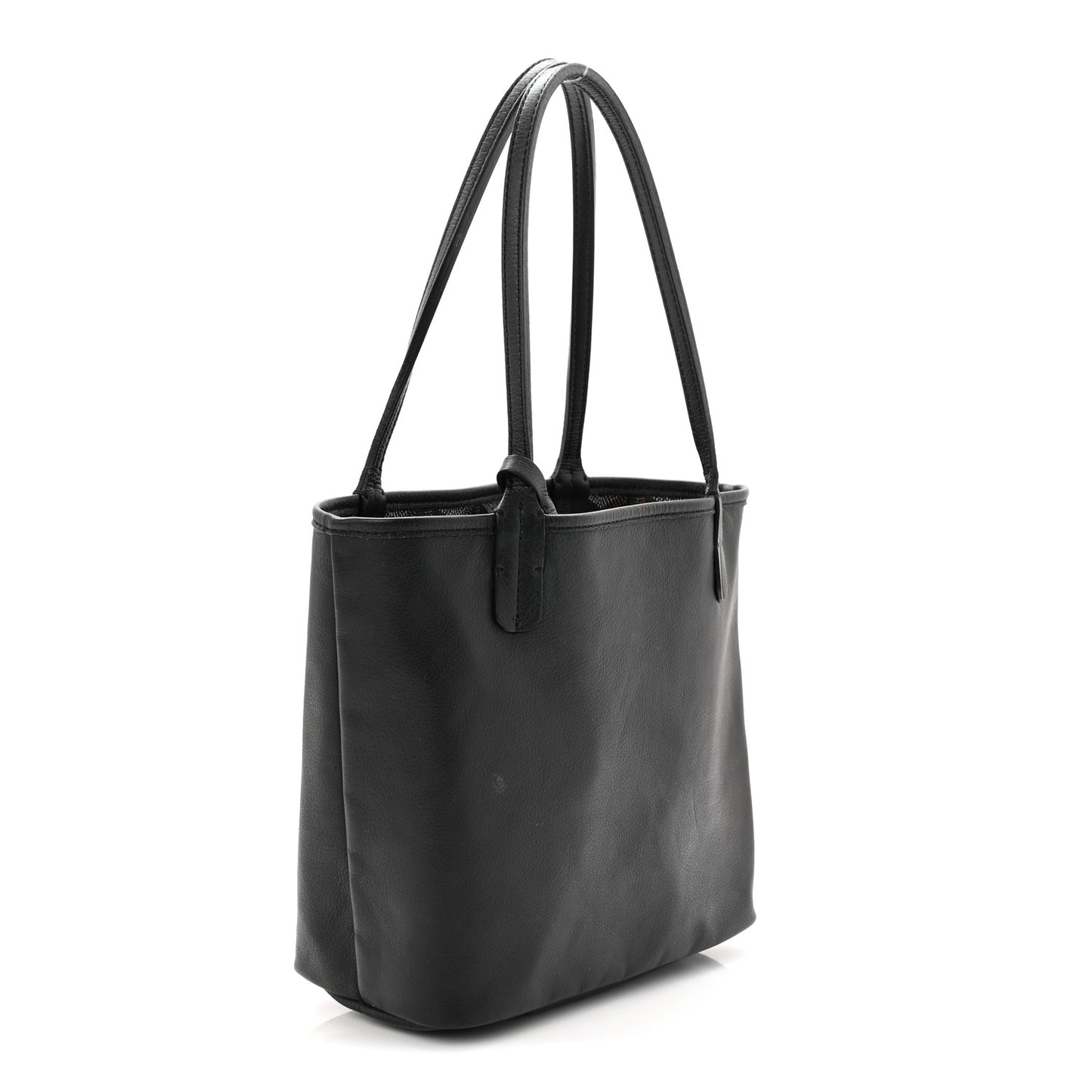 Goyardine Reversible Mini Anjou Black