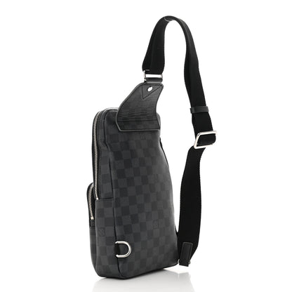 Louis Vuitton Damier Graphite Logo Avenue Sling Backpack 3 of 12