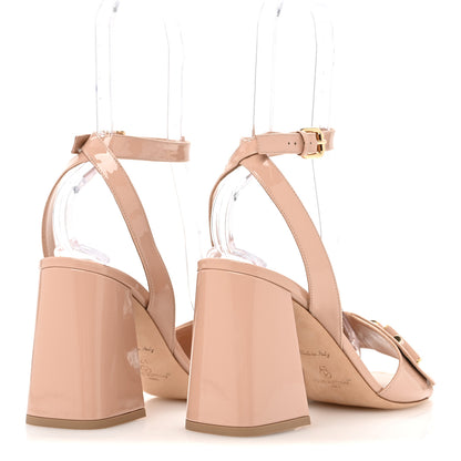 Louis Vuitton Patent Shake Platform Sandal 41 Nude Pink 5 of 9