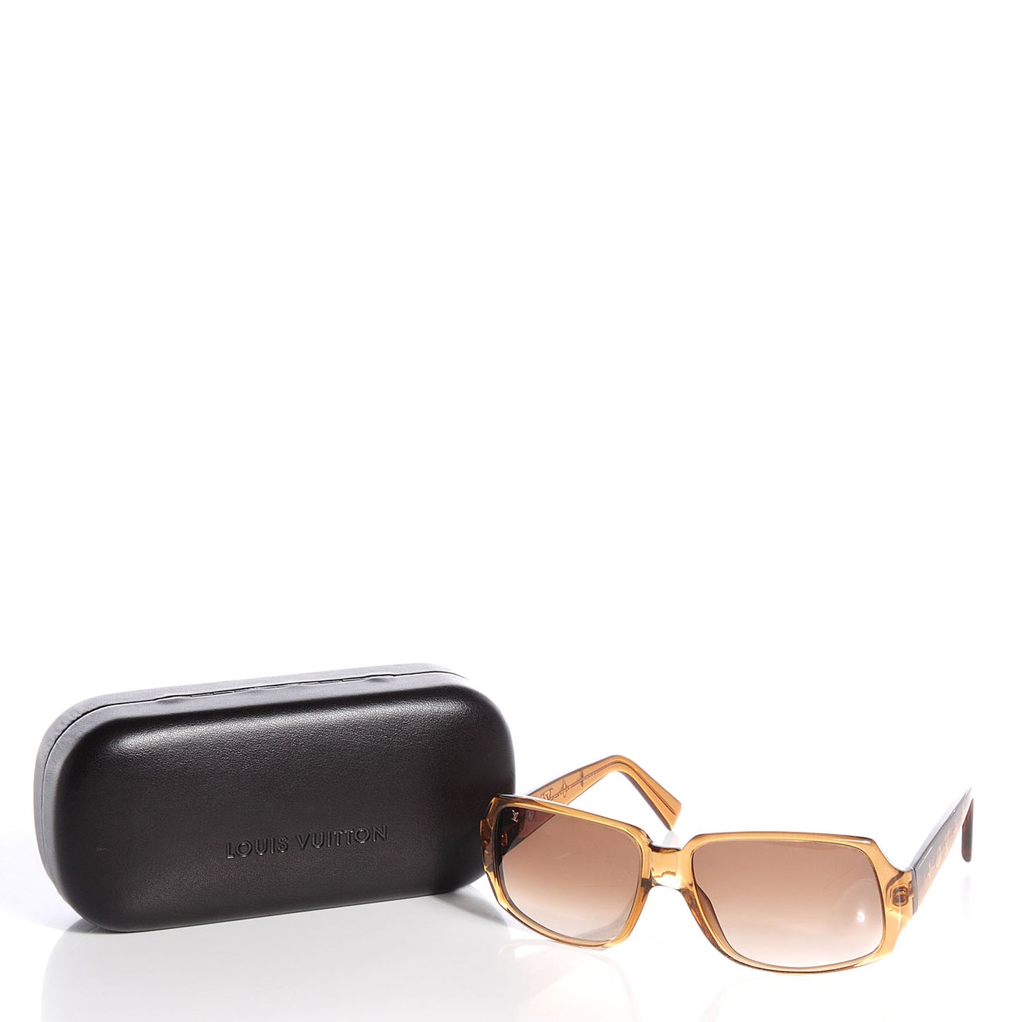 Acetate Obsession Carre Sunglasses Z0025W Glitter Honey