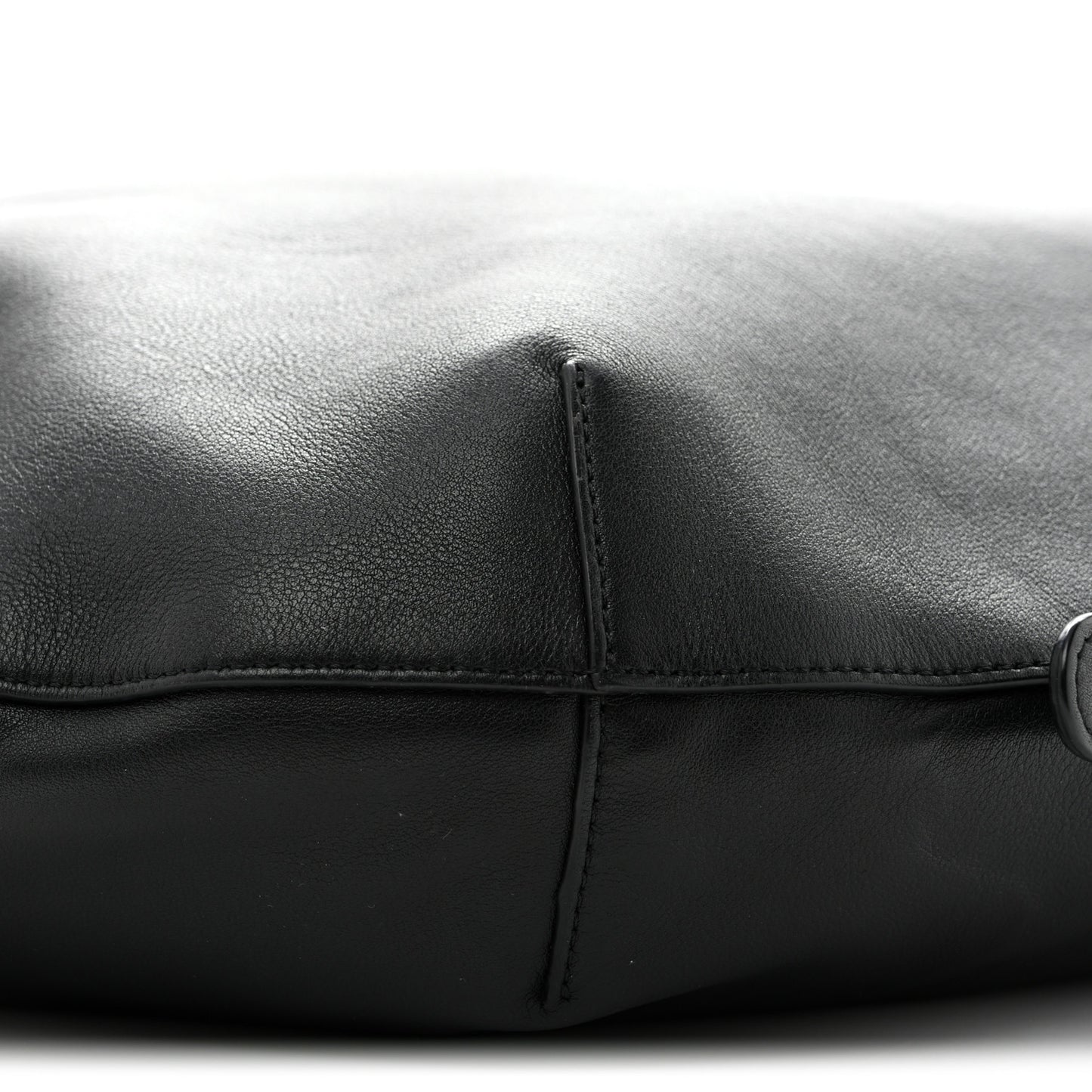 Calfskin N/S Allie Bag Black