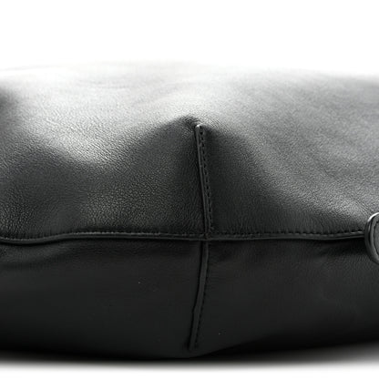The Row Calfskin N/S Allie Bag Black 9 of 11