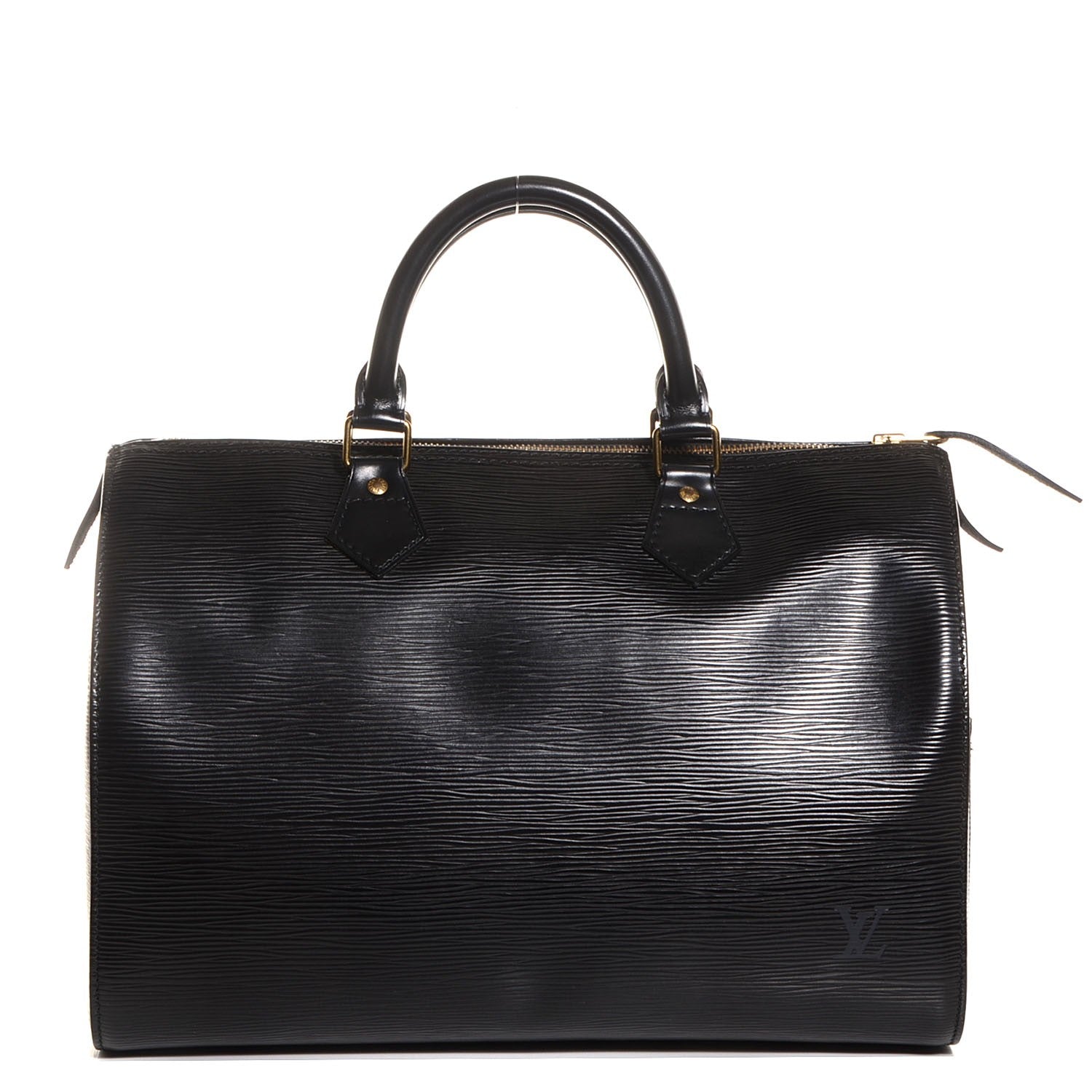 Louis Vuitton Epi Speedy 30 Black 1 of 7