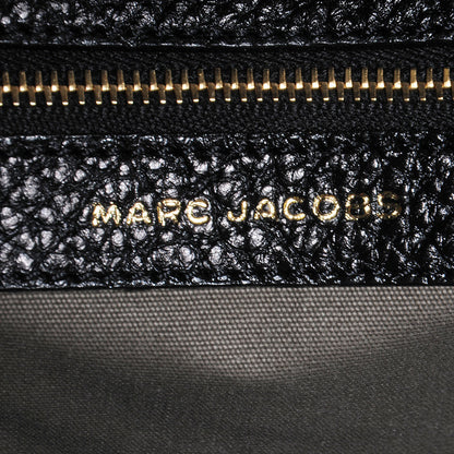 Marc Jacobs Quilted Pebbled Leather Tortoise Chain Little Stam Black 6 of 9