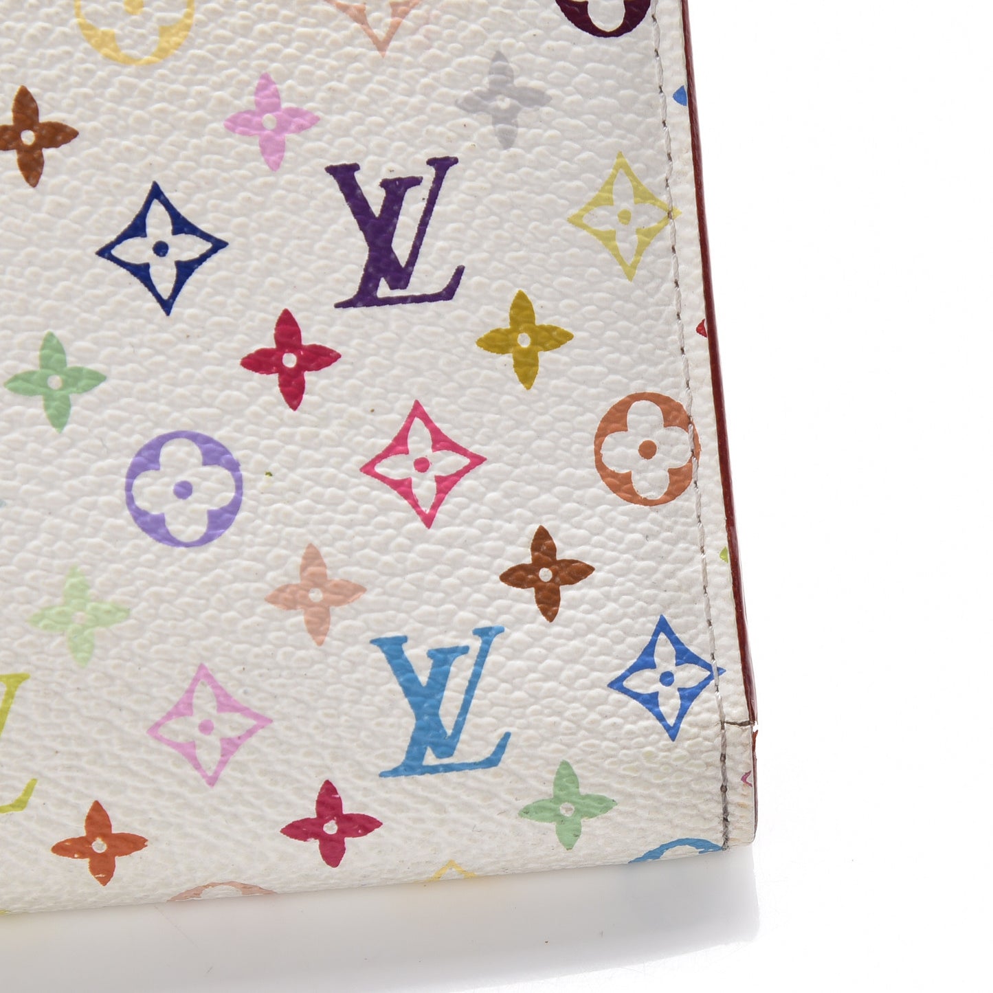 Monogram Multicolor Insolite Wallet White Litchi