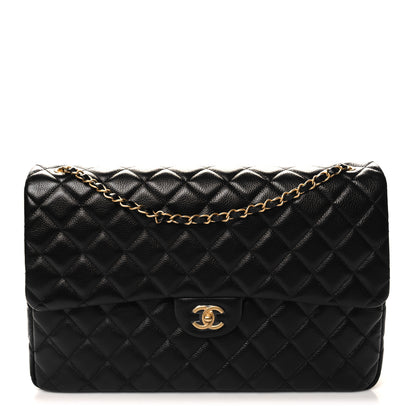 Chanel Caviar Quilted XXL Travel Flap Bag Black 1 of 11