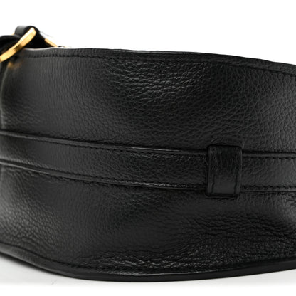 Chloe Grained Calfskin Medium Marcie Saddle Bag Black 11 of 14