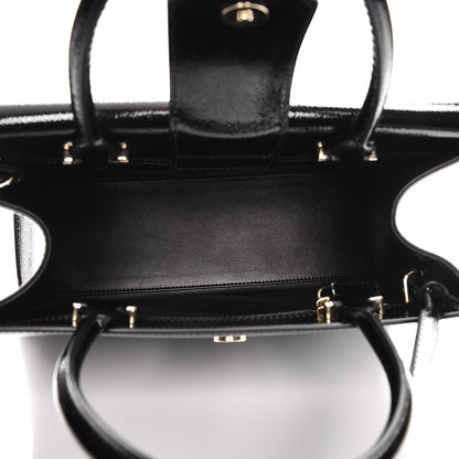Givenchy Patent Medium Obsedia Satchel Black 6 of 8