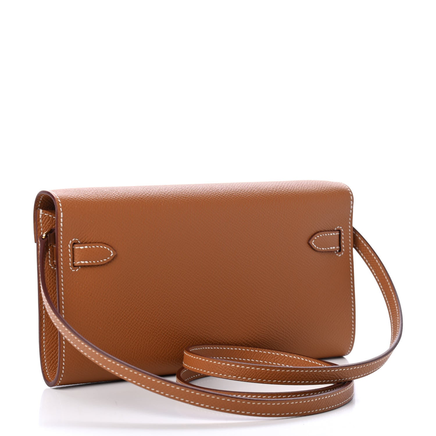 Hermes Epsom Kelly Wallet To Go Gold 2 of 4
