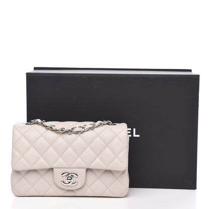 Chanel Caviar Quilted Mini Rectangular Flap White 12 of 12