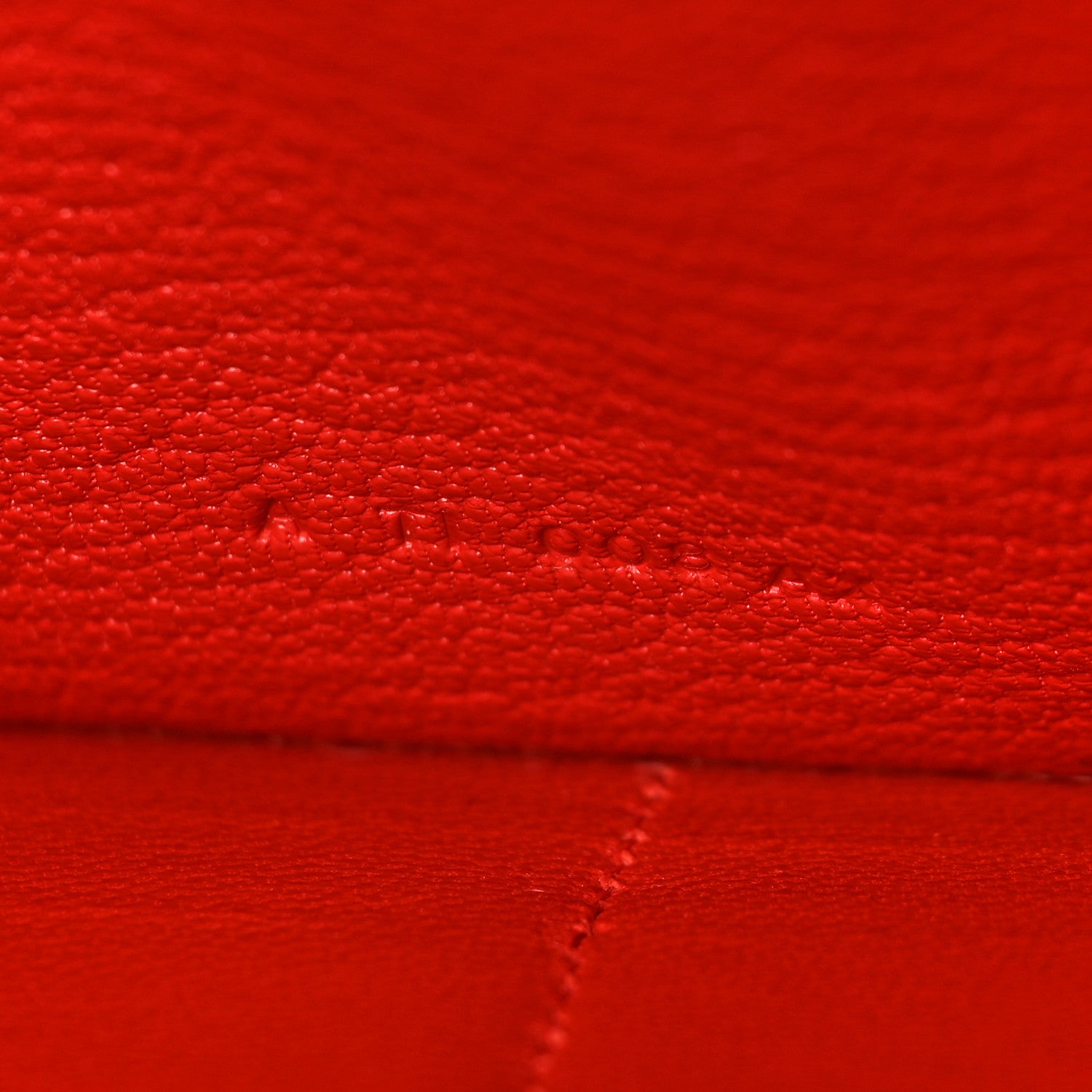 Hermes Chevre Mysore Kelly Longue Wallet Rouge Tomate 7 of 7