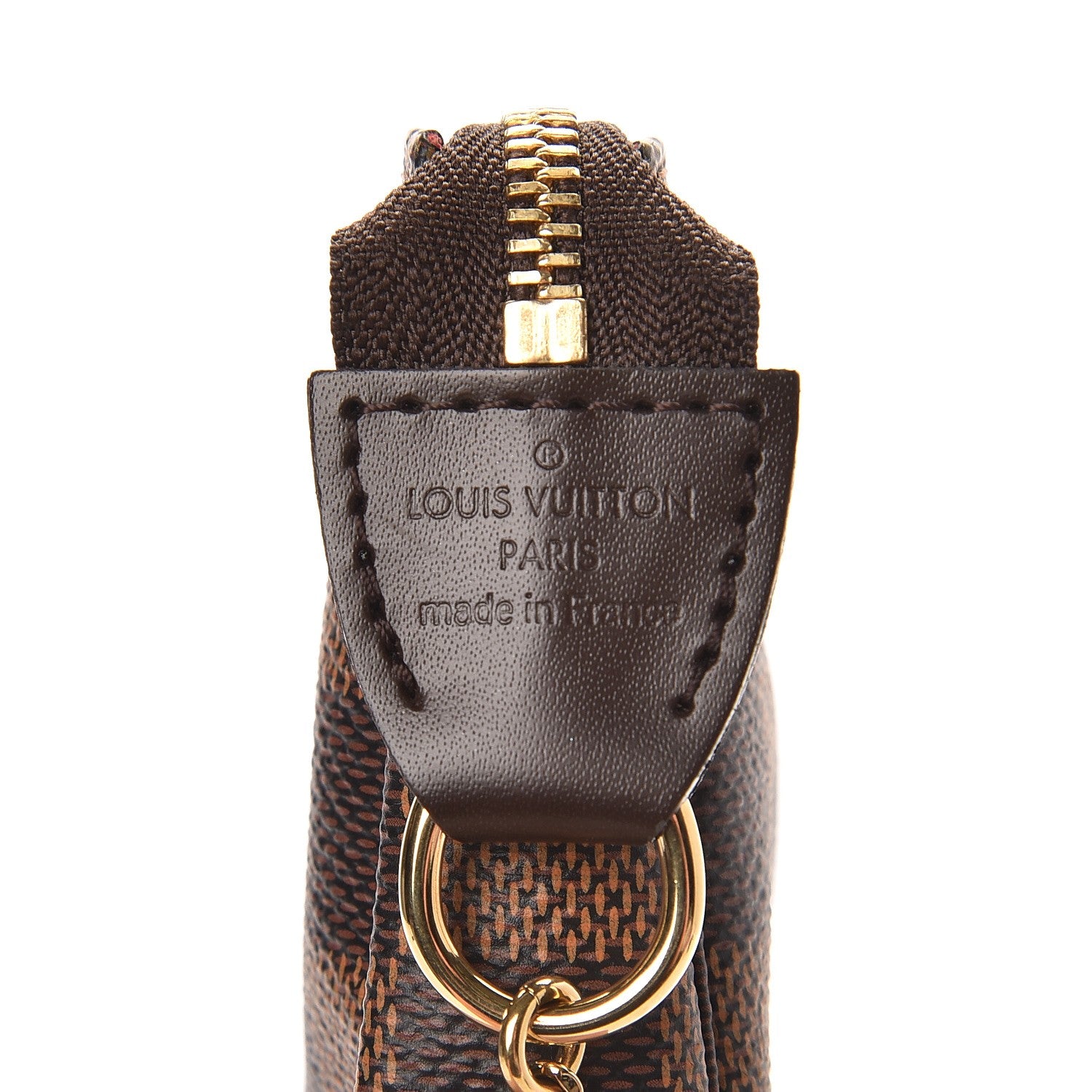 Louis Vuitton Damier Ebene Mini Pochette Accessories 6 of 8