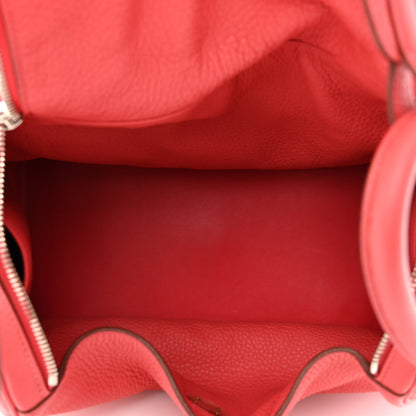 Hermes Taurillon Clemence Lindy 26 Rose Jaipur 5 of 10