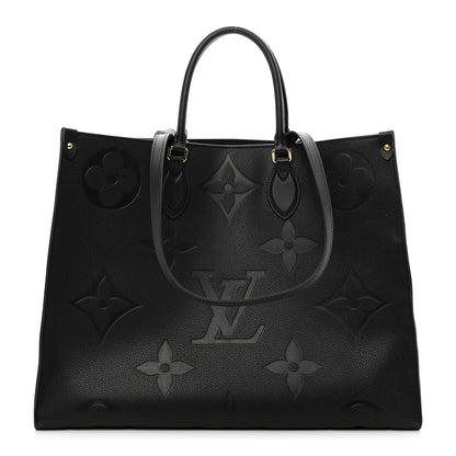 Louis Vuitton Empreinte Monogram Giant Onthego GM Black 1 of 8