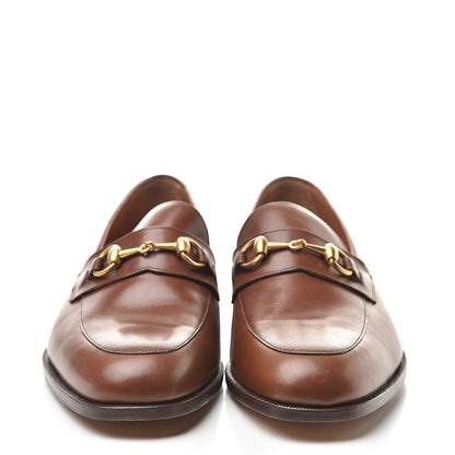Gucci Calfskin Mens Horsebit Loafers 42.5 Brown 2 of 10