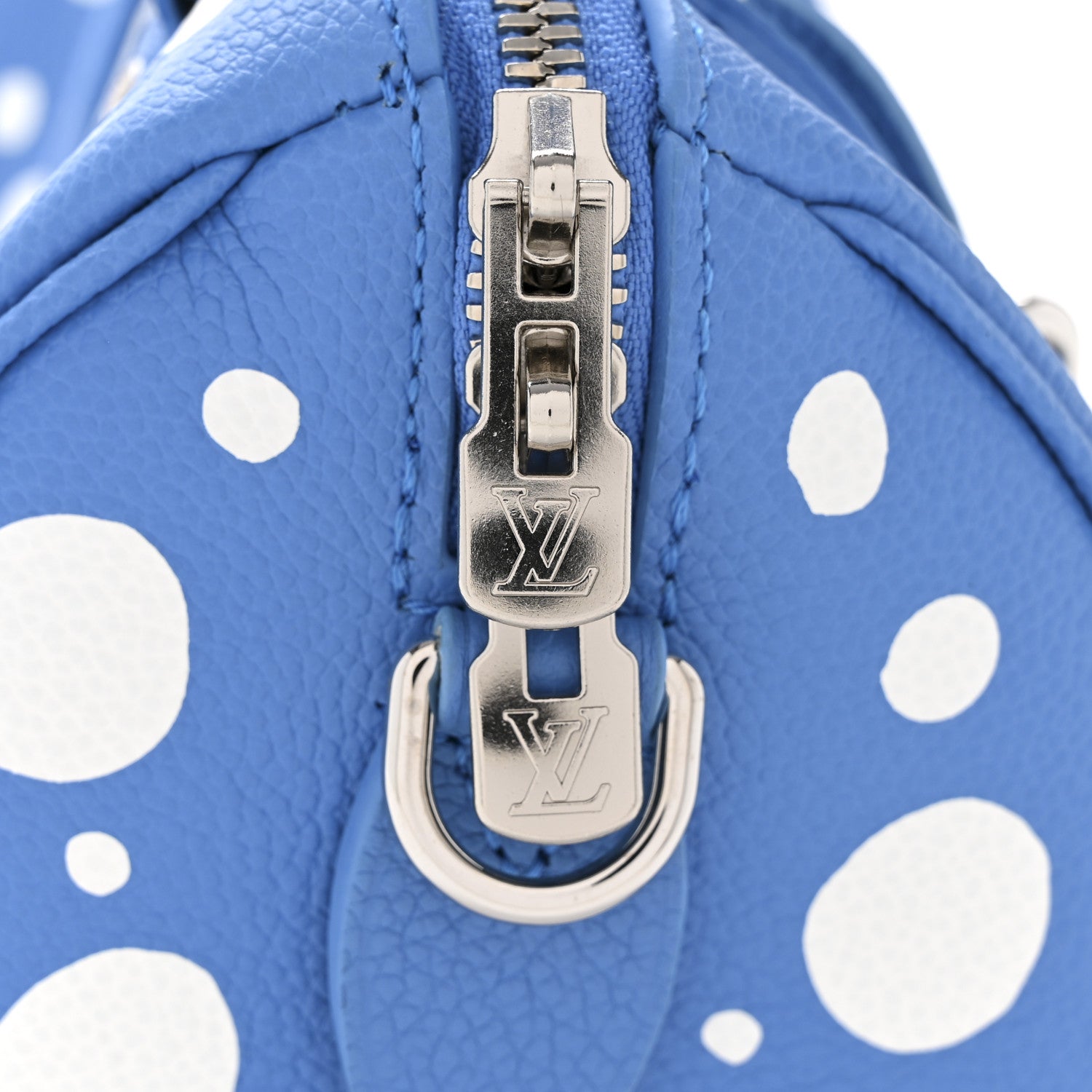 Louis Vuitton LV X YK Empreinte Speedy Bandouliere 20 Blue White 11 of 11
