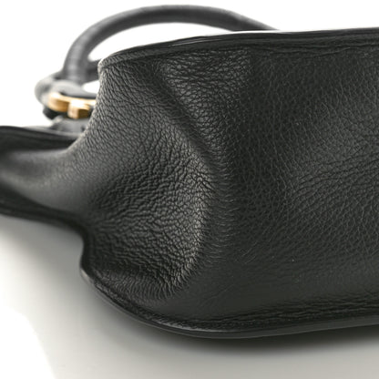 Chloe Calfskin Medium Marcie Satchel Black 9 of 10