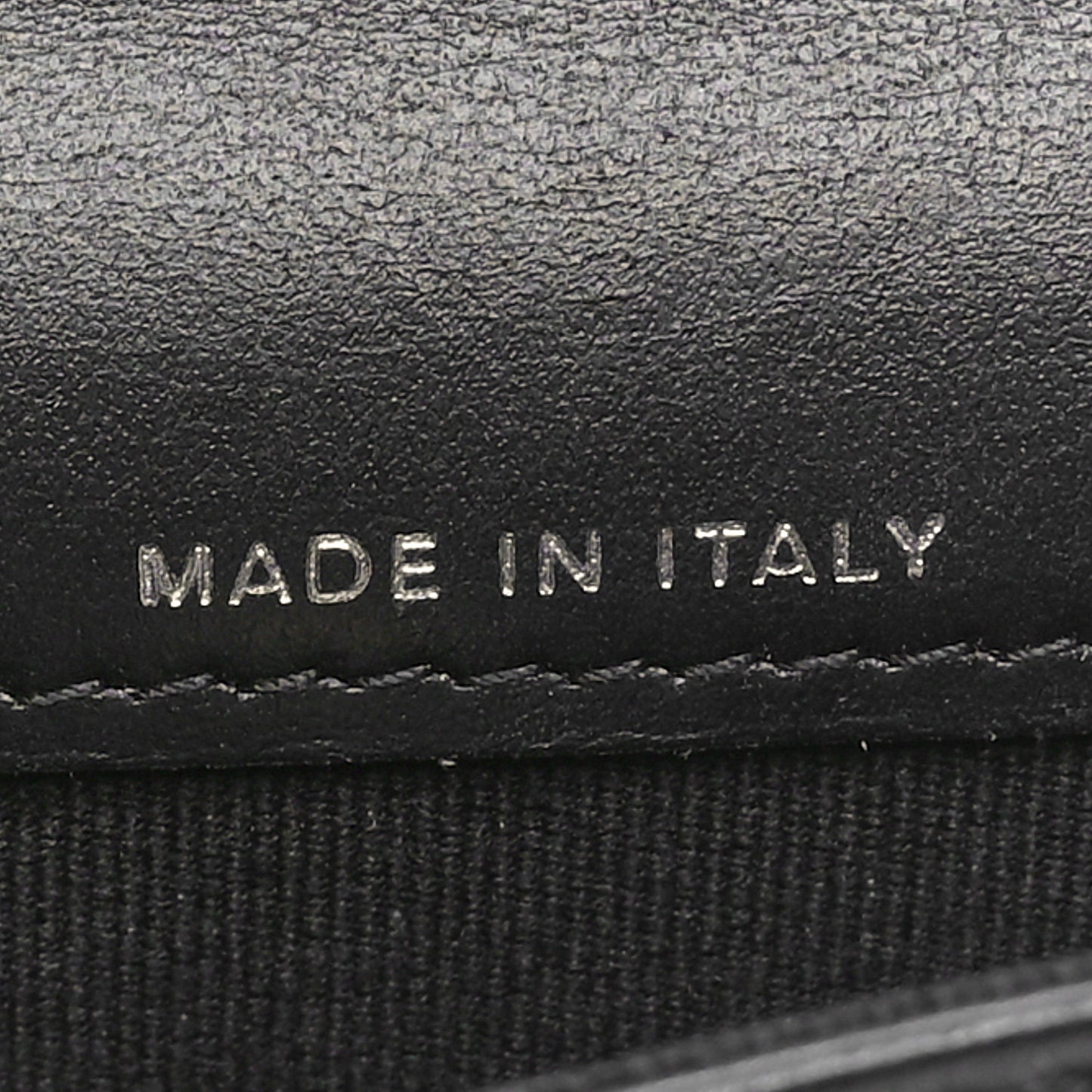 Aged Calfskin Chevron Quilted Reissue Belt Bag Black