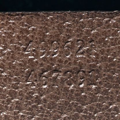 Gucci GG Supreme Monogram Textured Dollar Calfskin Web Small Ophidia Dome Shoulder Bag Beige Ebony New Acero 6 of 10