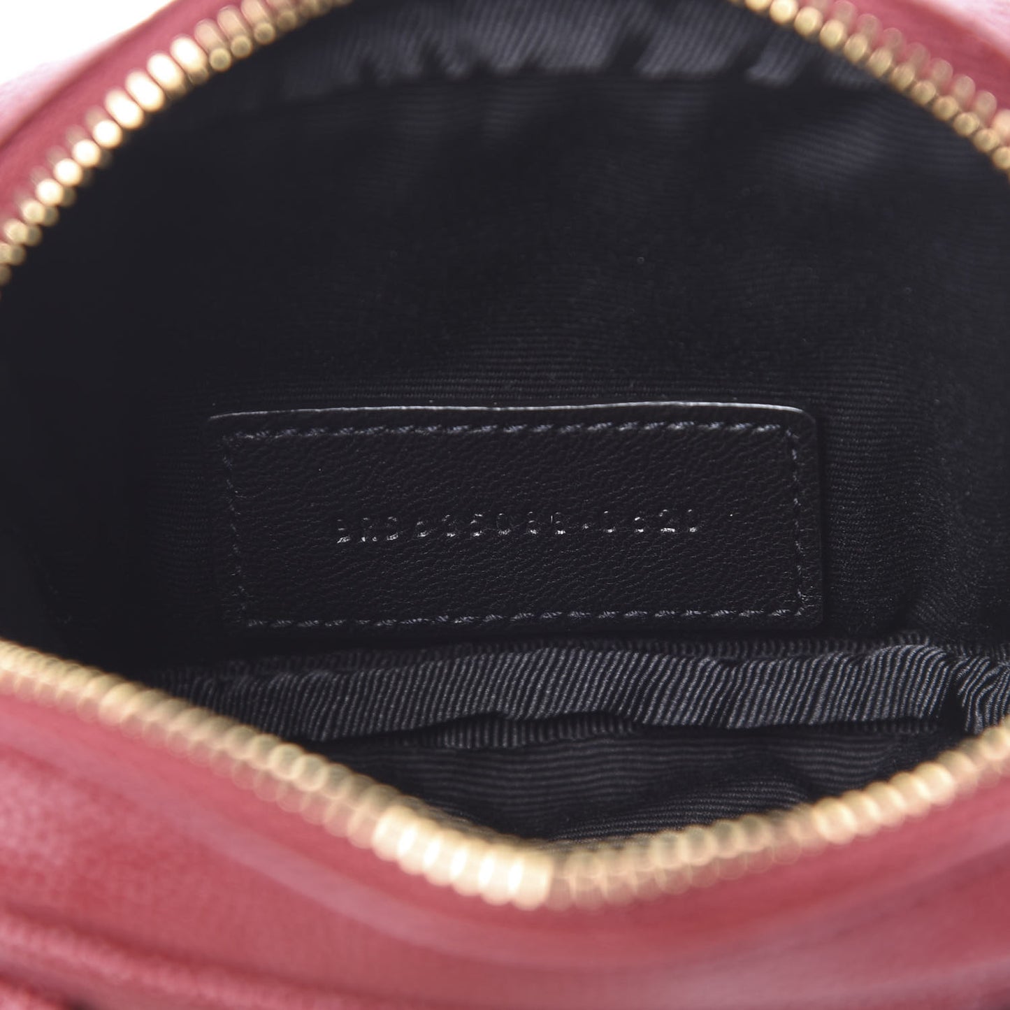 Grain De Poudre Matelasse Monogram Baby Lou Camera Bag Vinyle
