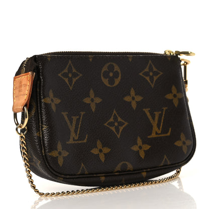 Louis Vuitton Monogram Complice Trunks and Bags Mini Pochette Accessories Beige 3 of 10