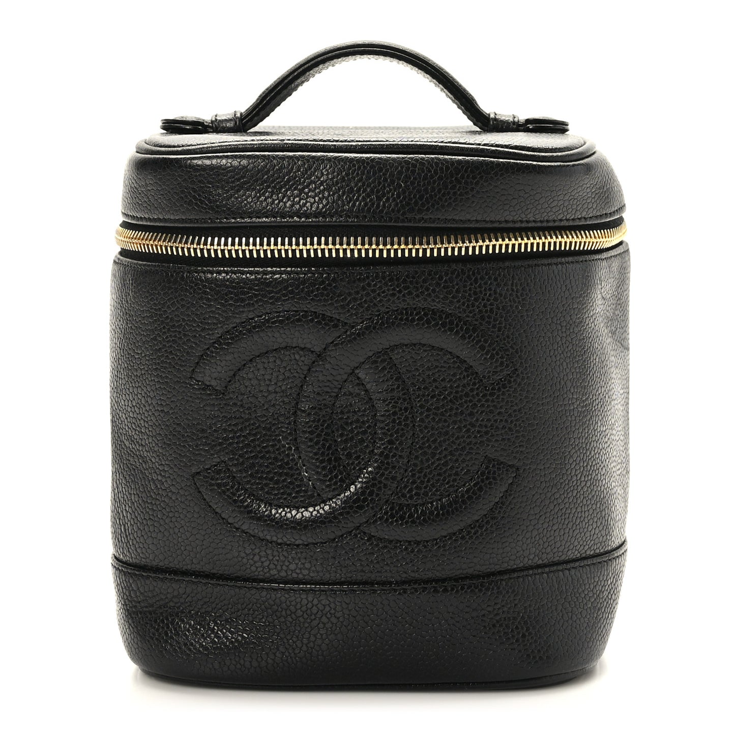 Caviar Cosmetic Vanity Bag Black