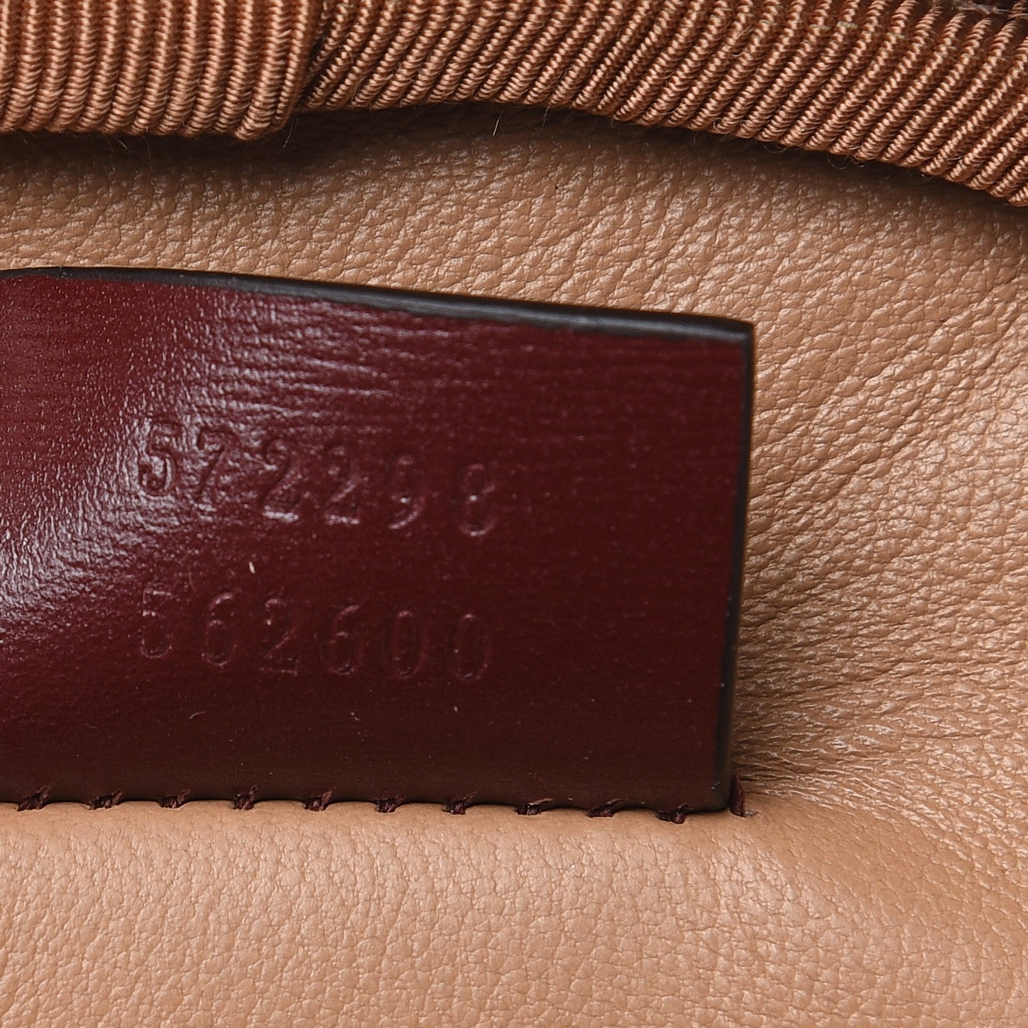 Gucci Calfskin Trapuntata Zumi Belt Bag Vintage Bordeaux 7 of 10