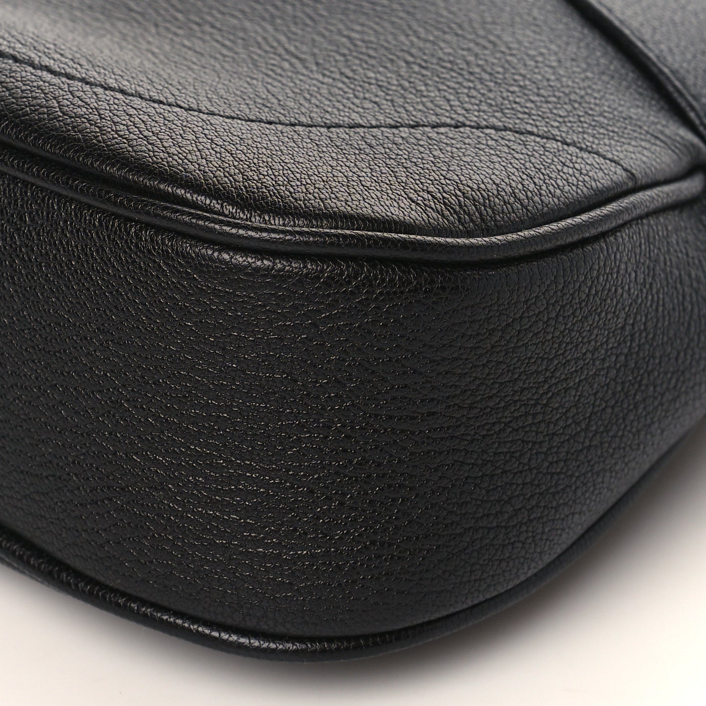 Goatskin Small Aphrodite Shoulder Bag Black