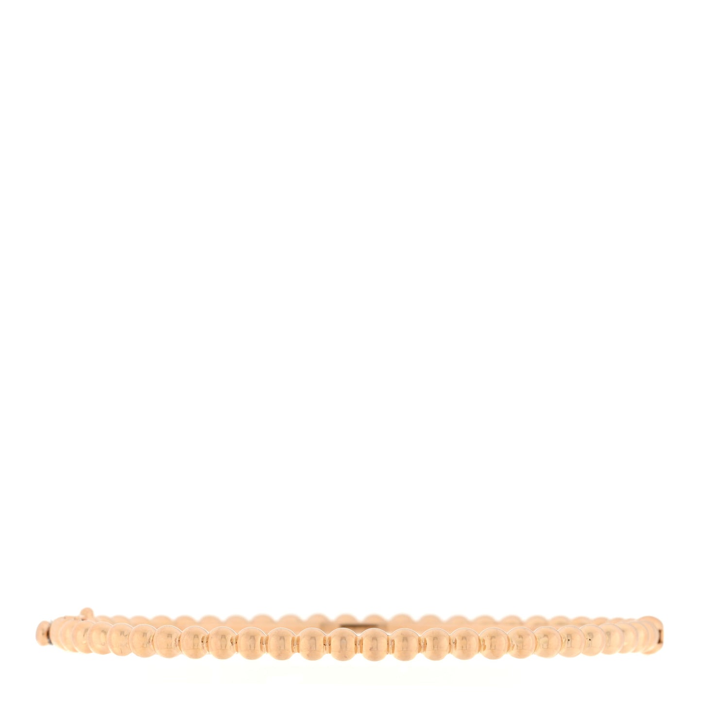 18K Rose Gold Perlee Pearls of Gold Bracelet M