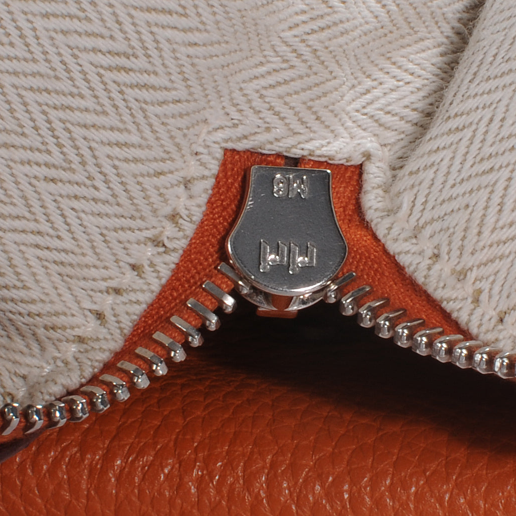 Hermes Taurillon Clemence Victoria II 35 Potiron 8 of 14