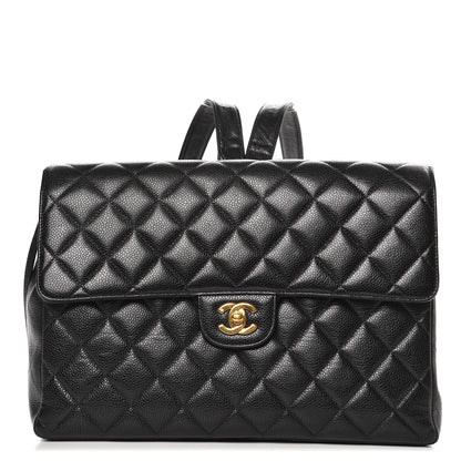 Chanel Caviar Quilted Backpack Black 1 of 11