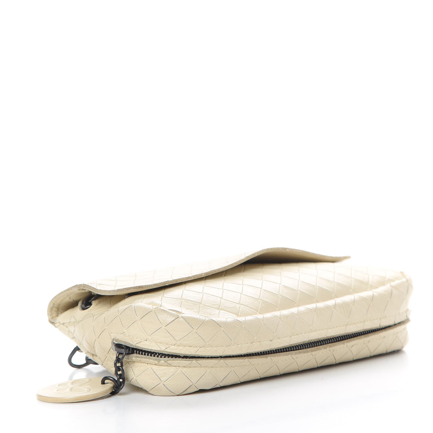 Bottega Veneta Nappa Intrecciato Mini Messenger Bag White 4 of 14