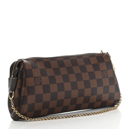 Louis Vuitton Damier Ebene Eva Clutch 2 of 11