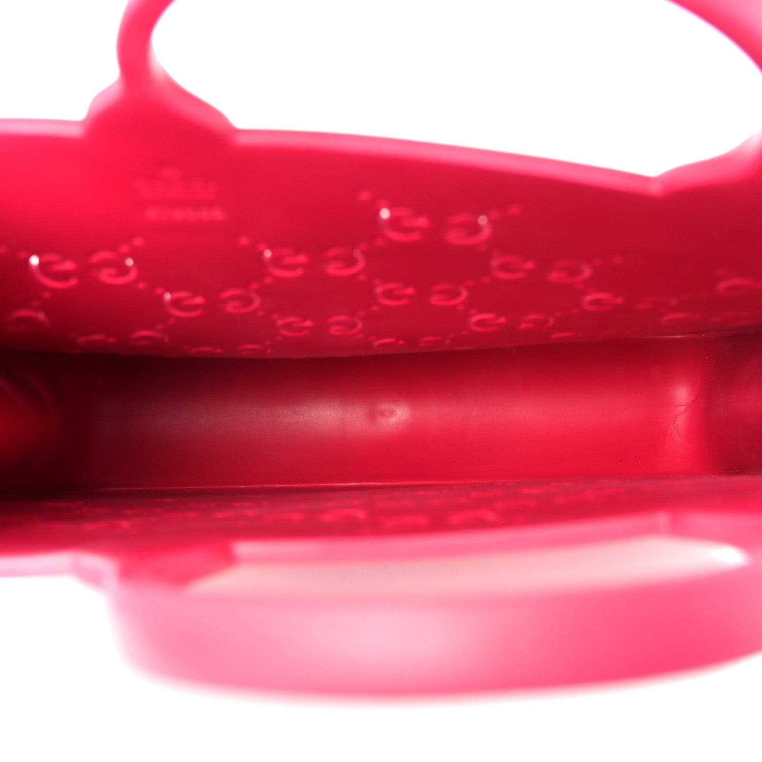 Gucci Rubber Kids GG Tote Fuchsia 5 of 9