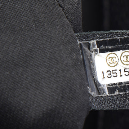 Chanel Caviar Quilted Grand Shopping Tote GST Black 7 of 10