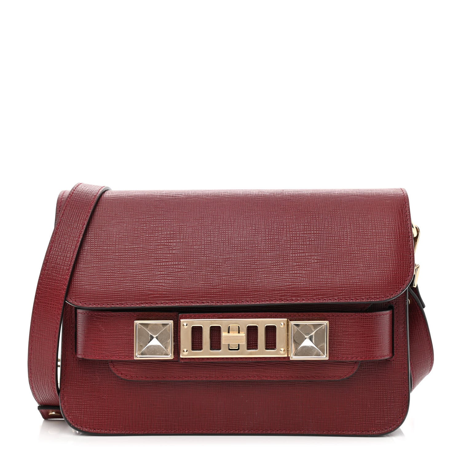 Proenza Schouler New Linosa Mini PS11 Classic Shoulder Bag Flame Red 1 of 10