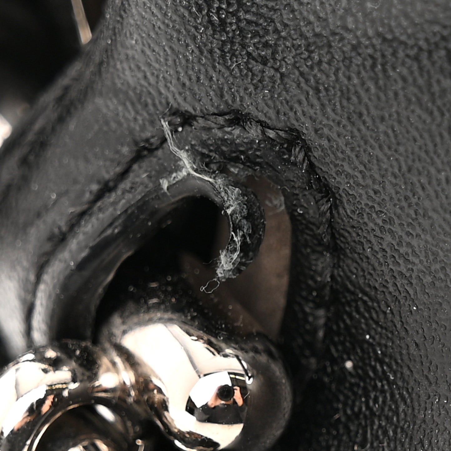 Vitello Liberty Pearl F is Fendi Mini Mon Tresor Bucket Bag Black