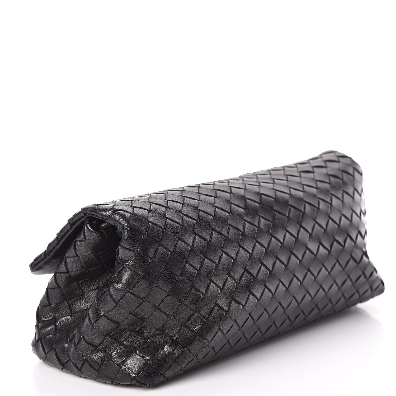 Bottega Veneta Nappa Intrecciato Cosmetic Case Black 3 of 9